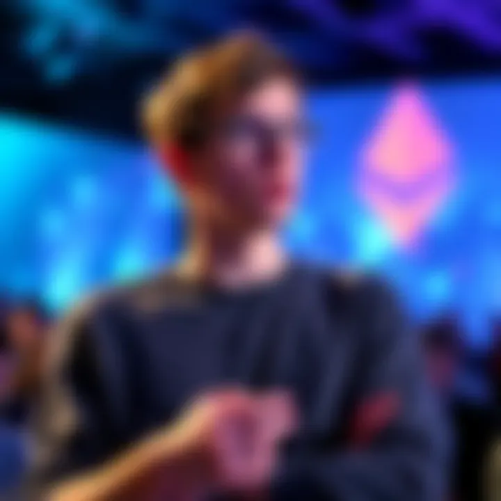 Vitalik Buterin discusses the importance of decentralization for Ethereum's future at a conference