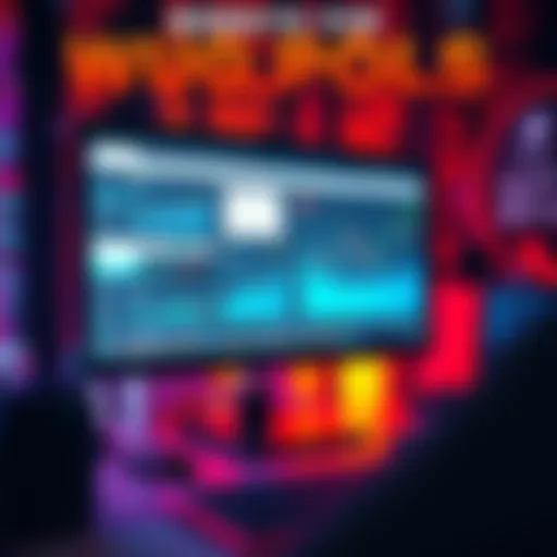 A computer screen displaying various websites that help detect rug pulls in cryptocurrency, with graphs and alerts visible.