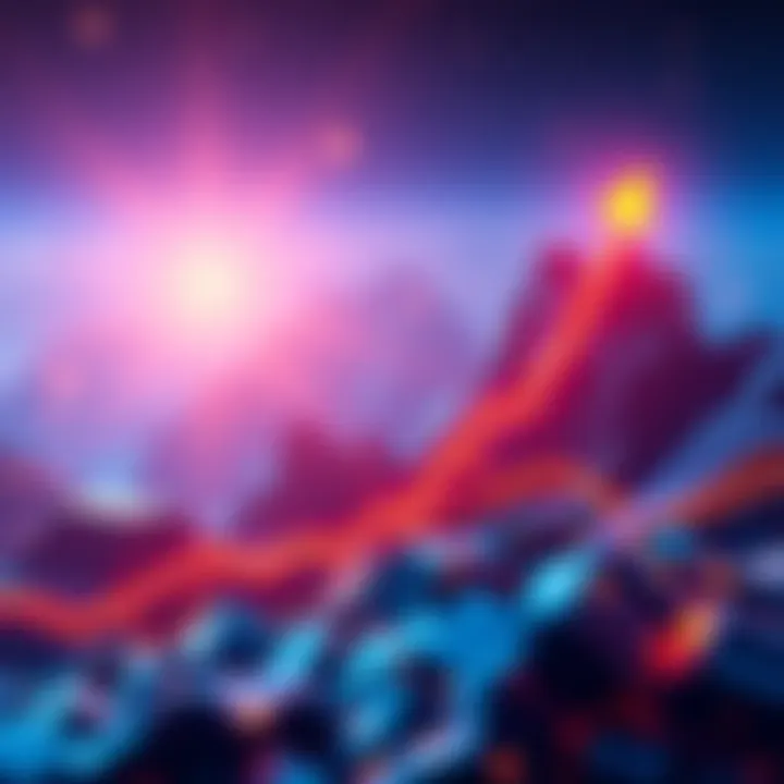 A graphic showing the upward trend of XLM's price, indicating strong market growth and excitement in the crypto community.