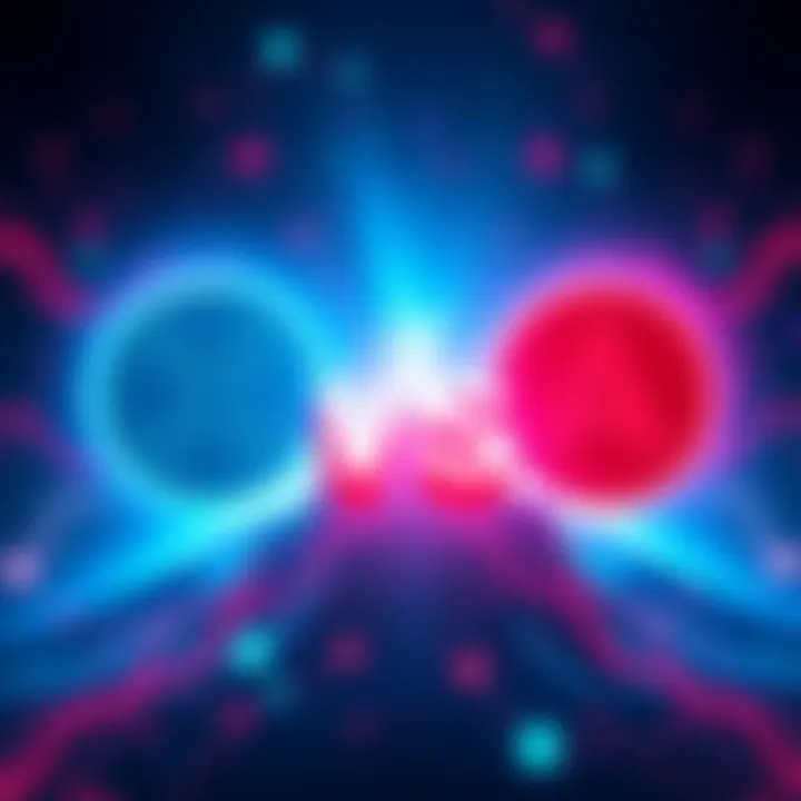 A visual comparison of XRP and Algorand logos representing their roles in digital payments